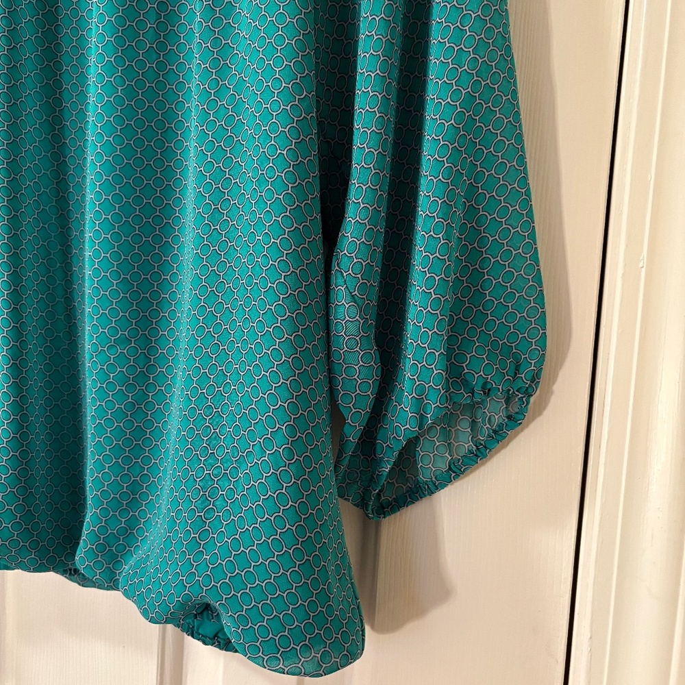 Ann Taylor Size Medium 3/4 Sleeve Top - Picture 2 of 4